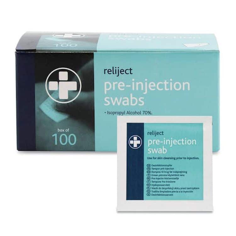 Alcohol Swabs for Cleaning Hearing Aids - Image 2